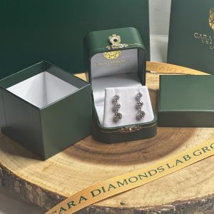 3.08CTTW LAB GROWN DANGLING