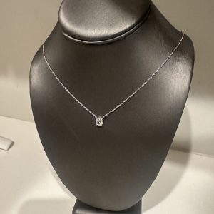 1.02ct F VS1 LAB ROUND FLOATING NECKLACE